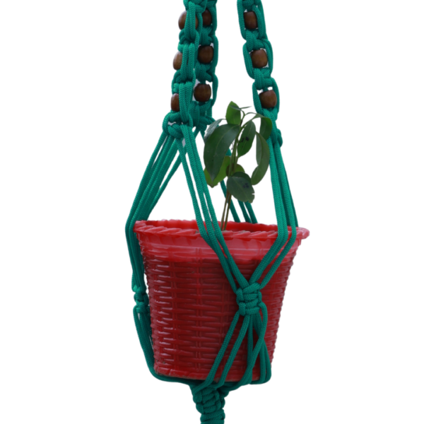 9 Beat Nylon Plant Hanger (प्रकृति झूला)