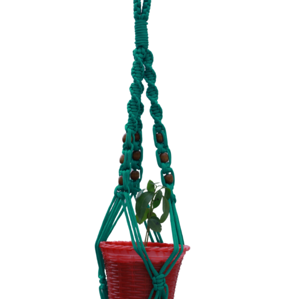 9 Beat Nylon Plant Hanger (प्रकृति झूला)
