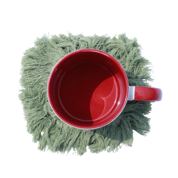 Square Cotton Tea Coaster (सॉफ्ट चाय आसन)