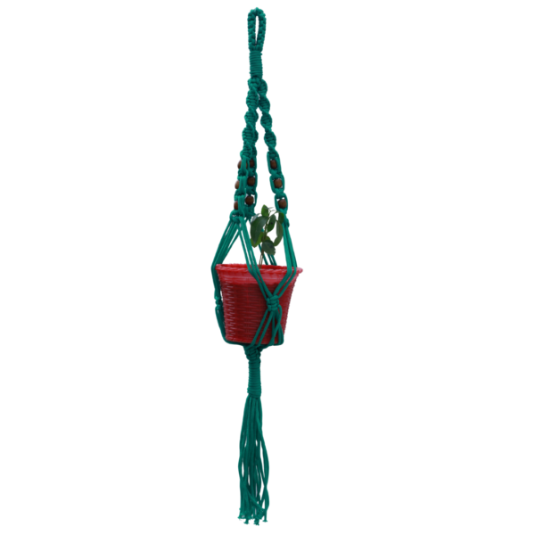 9 Beat Nylon Plant Hanger (प्रकृति झूला)